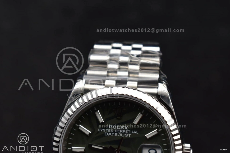 Dial 36 VS3235 1:1 Bracelet 904L on VSF Jubilee Leaf 126234 DateJust Edition SS Best Steel Green 0403